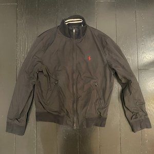 Polo Ralph Lauren Bomber Jacket Coat Large Vented Sleeves